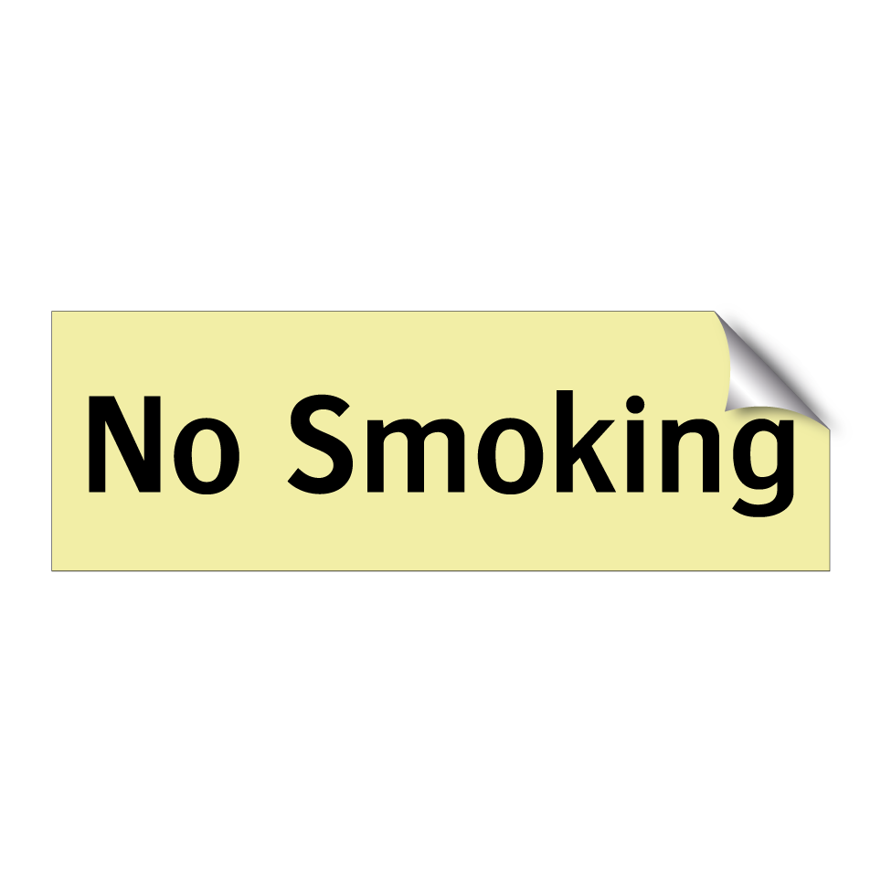 No Smoking