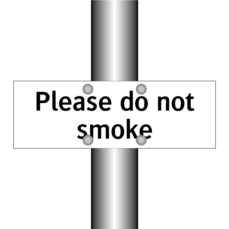 Please do not smoke