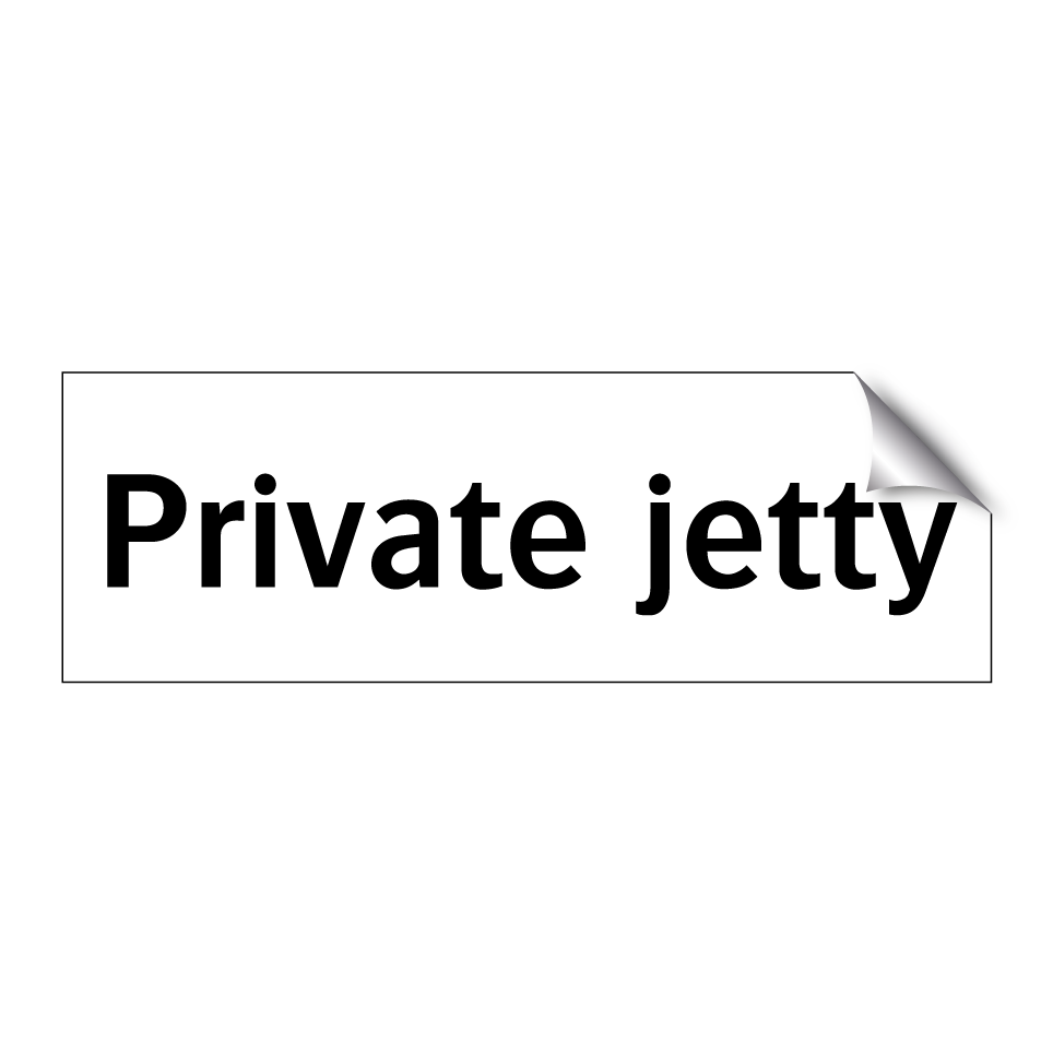 Private jetty