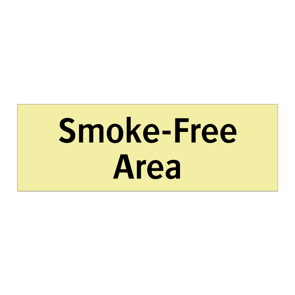 Smoke-Free Area