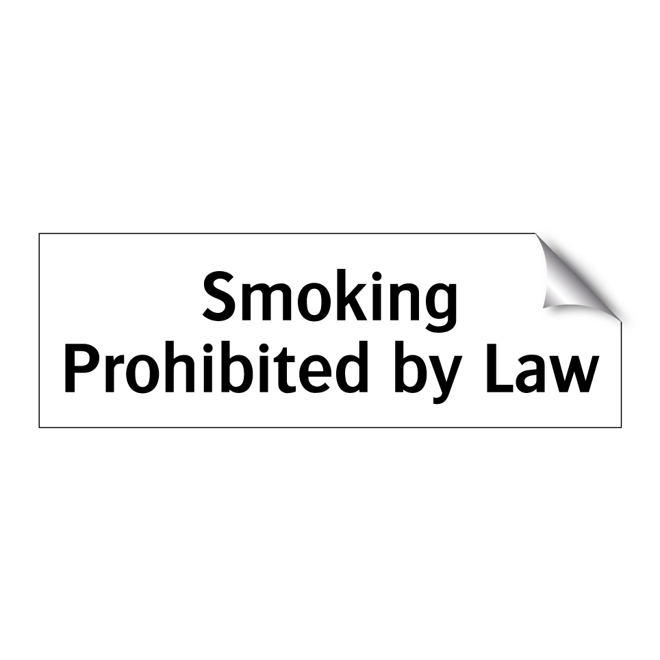 Smoking Prohibited by Law