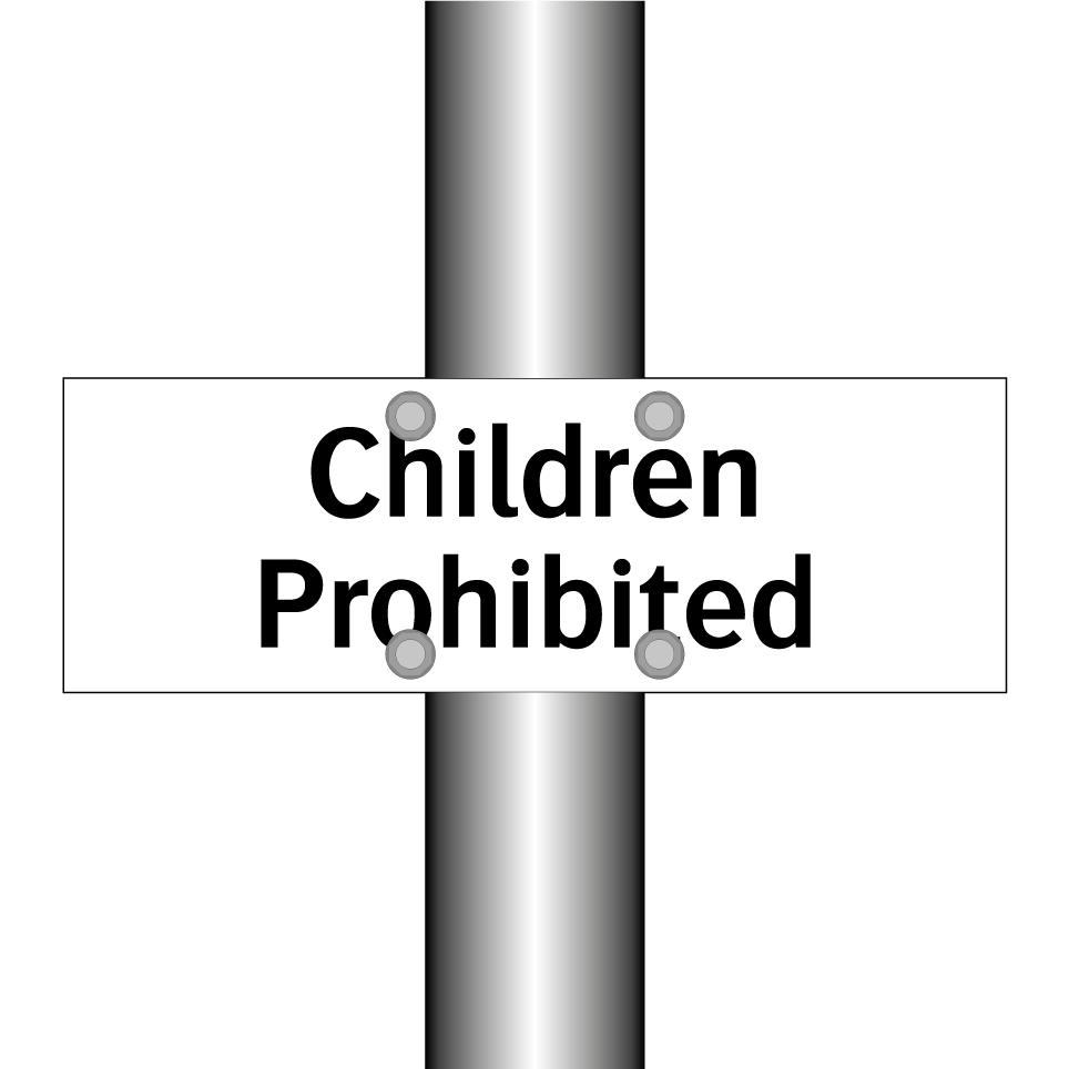 Children Prohibited