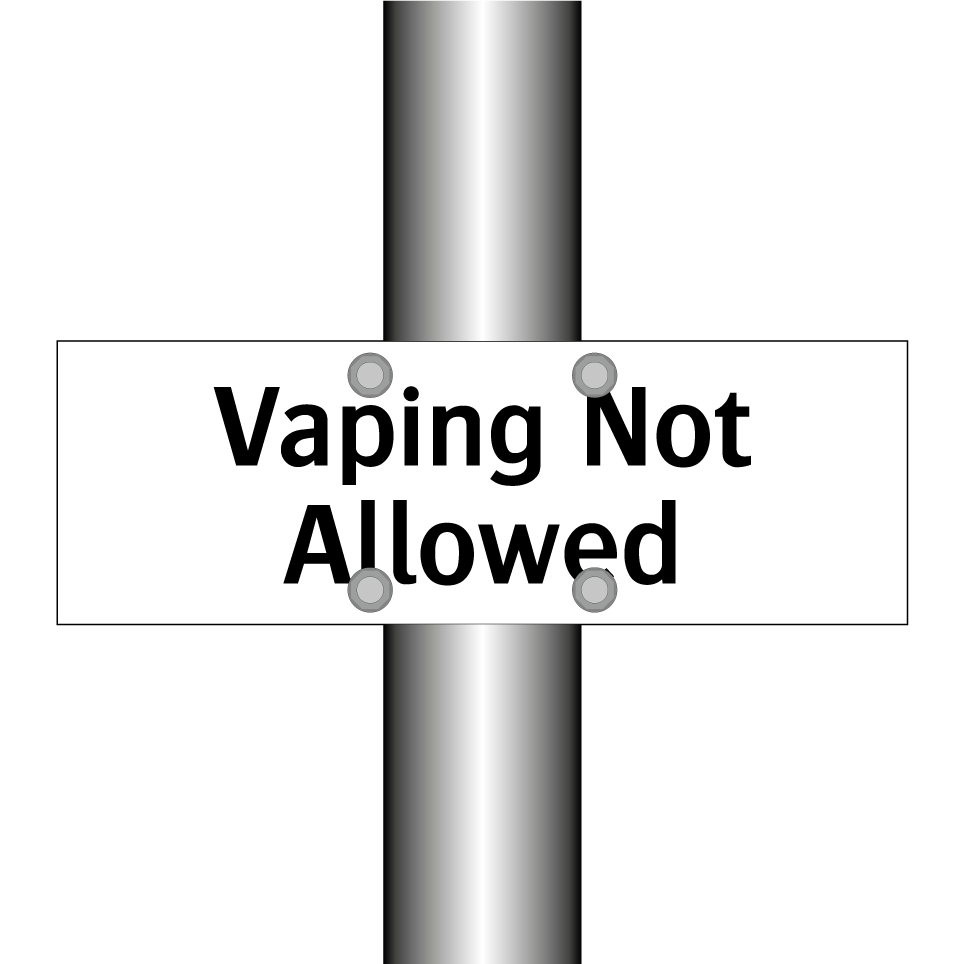 Vaping Not Allowed