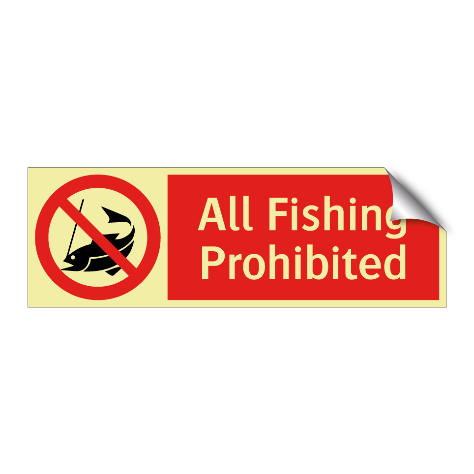 All Fishing Prohibited