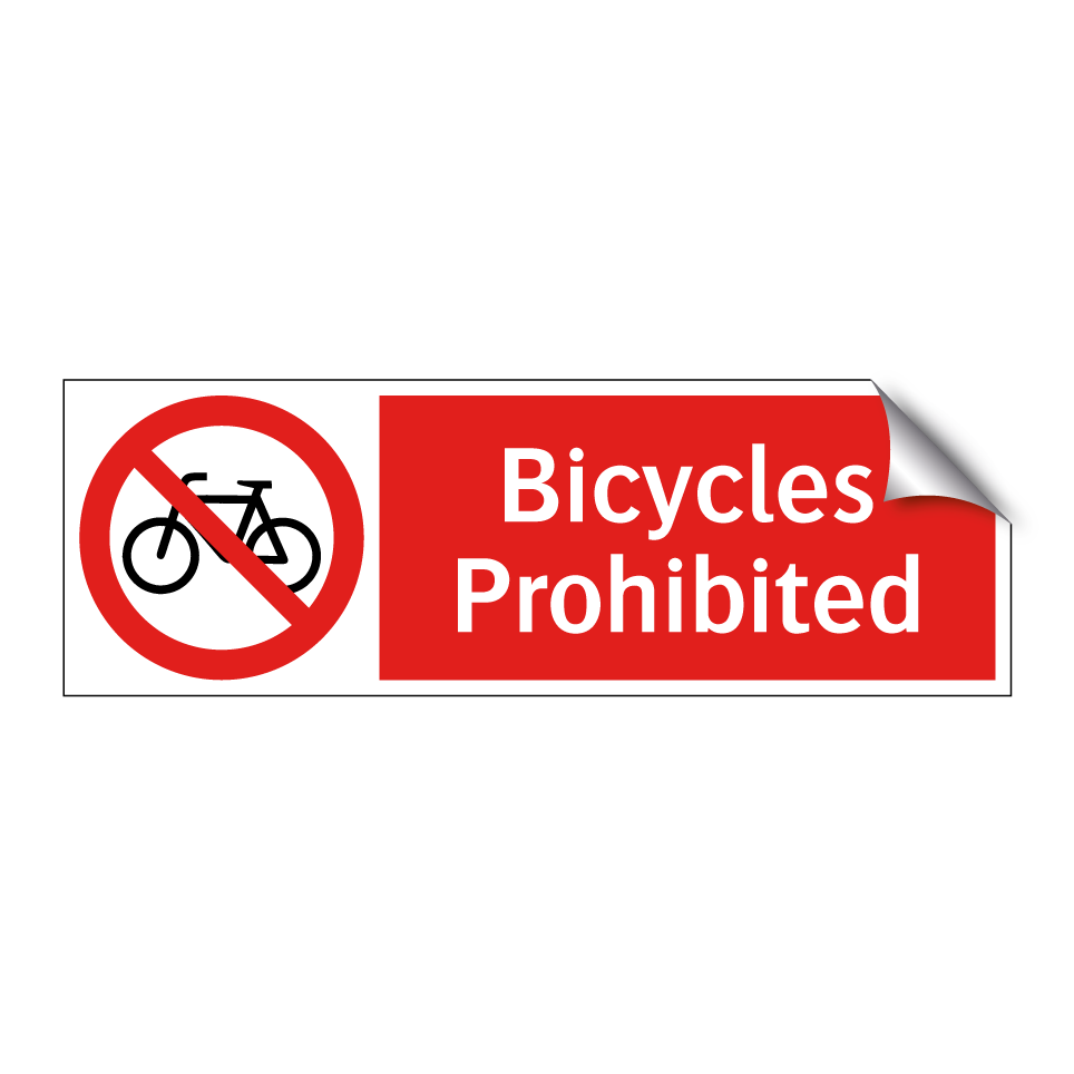 Bicycles Prohibited