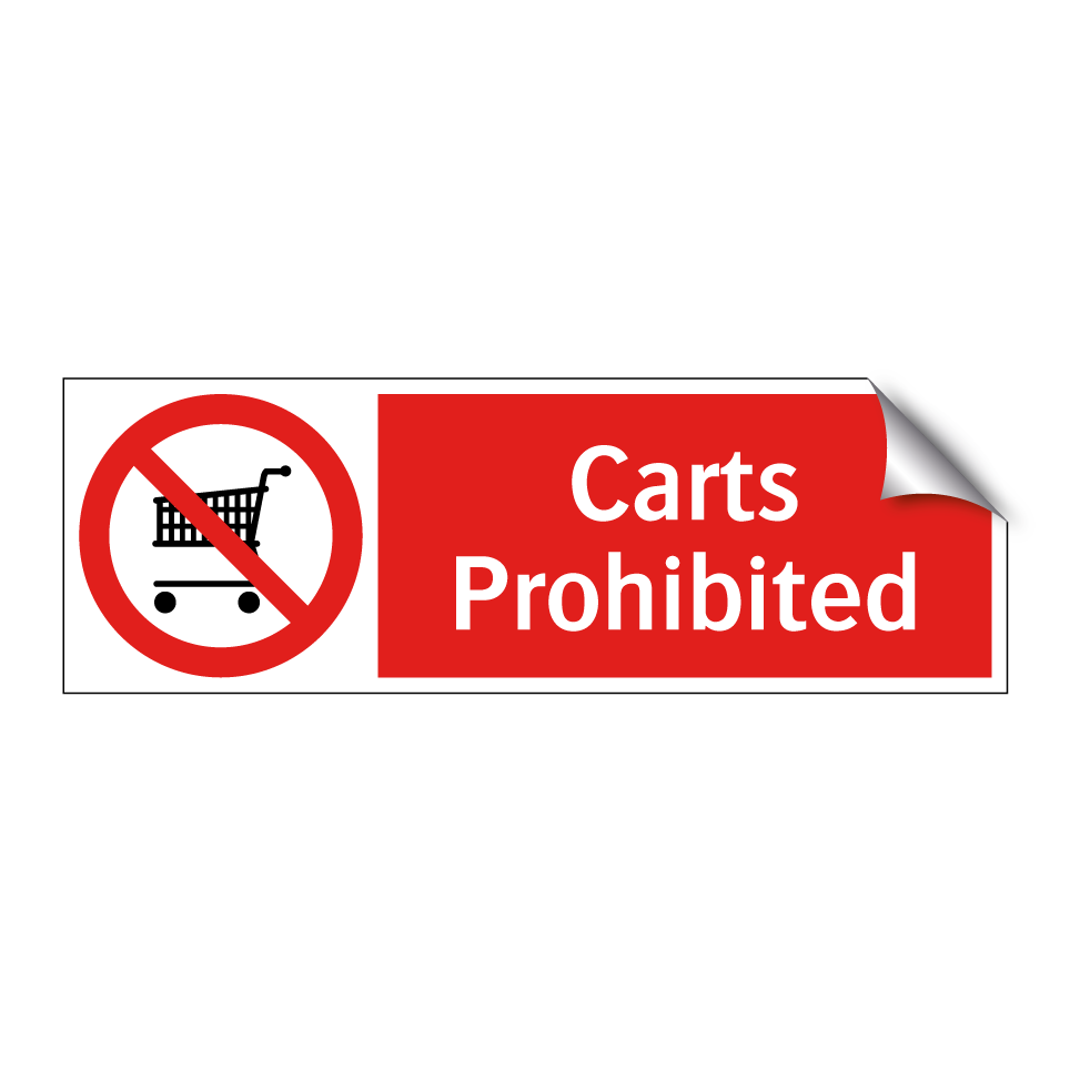 Carts Prohibited