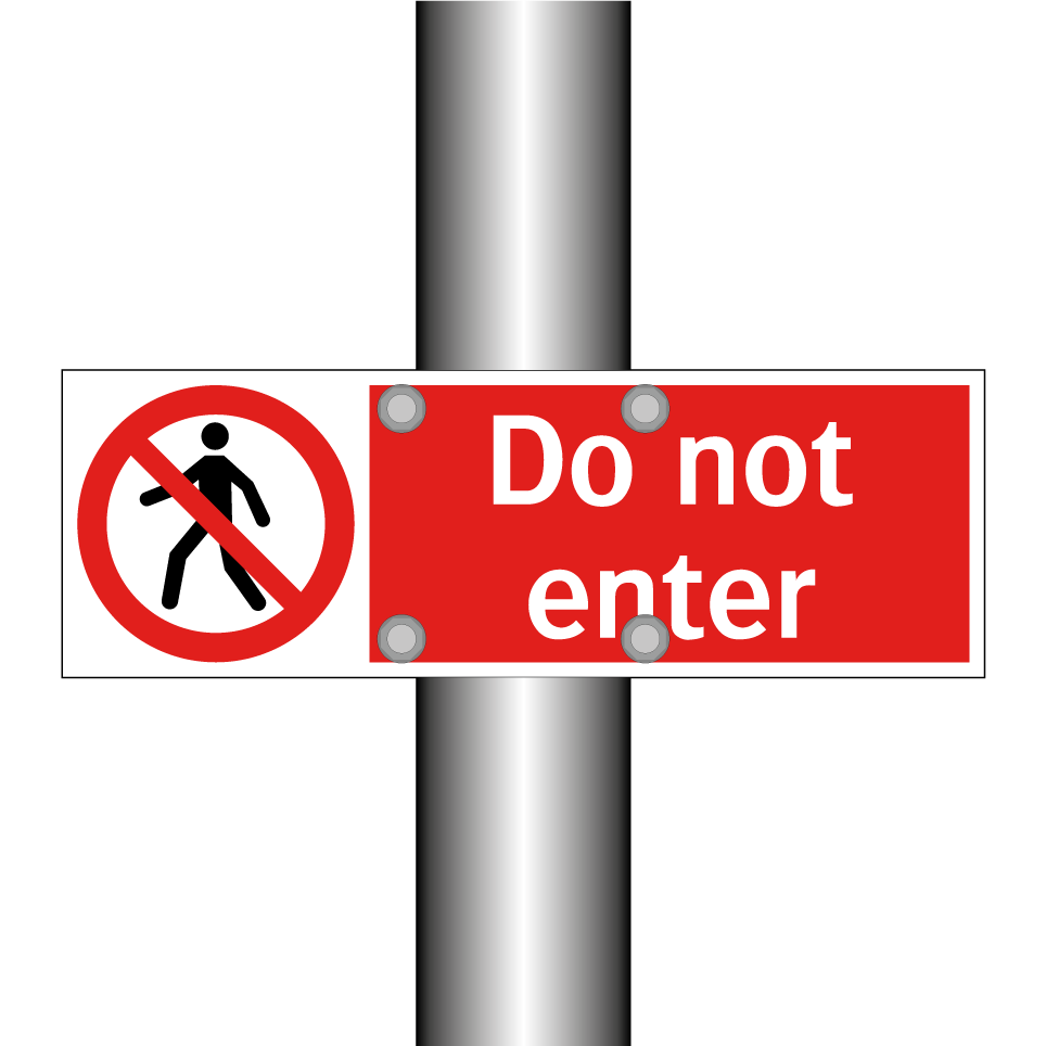 Do not enter