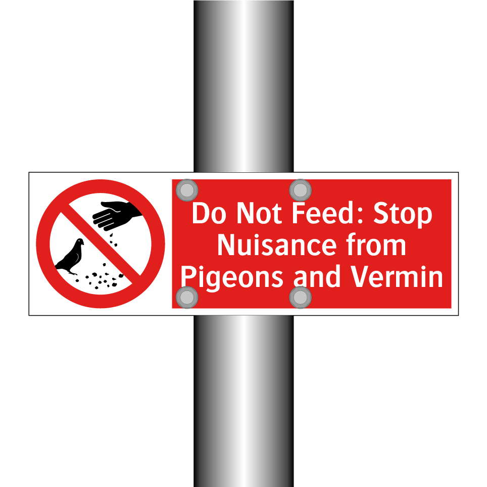 Do Not Feed: Stop Nuisance from Pigeons and Vermin