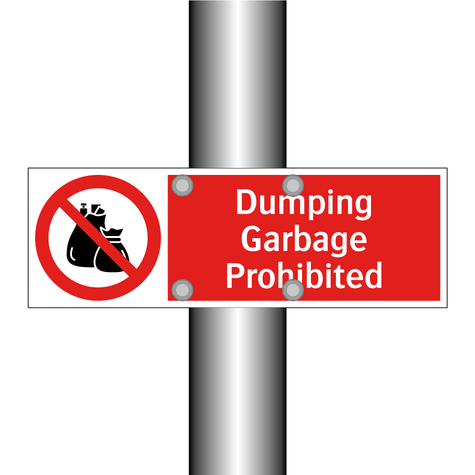 Dumping Garbage Prohibited