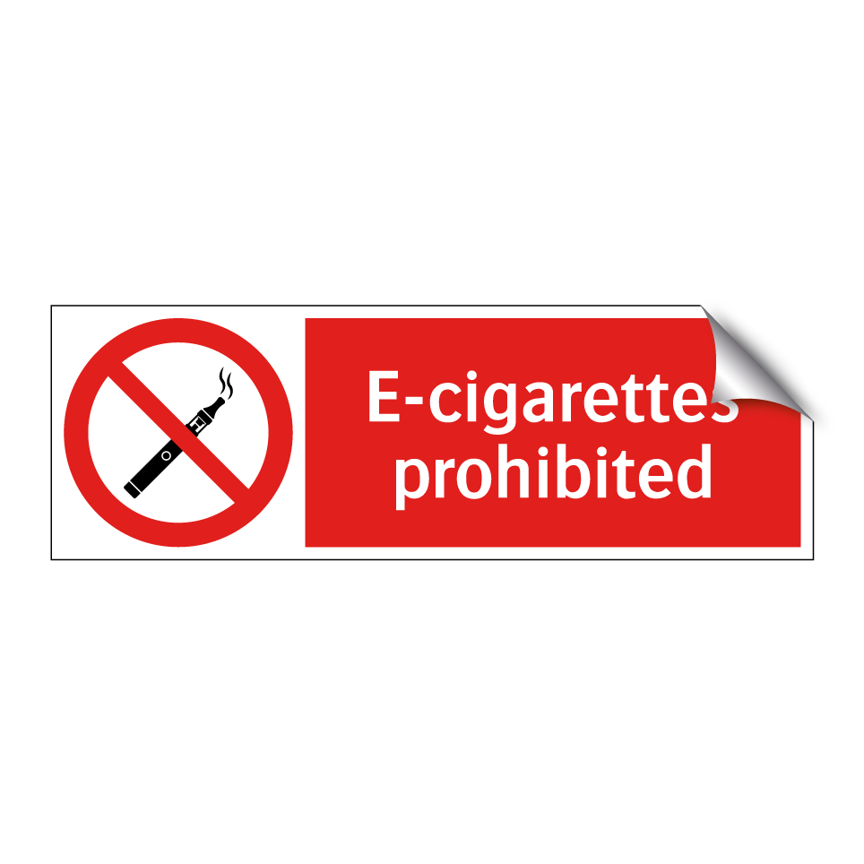 E-cigarettes prohibited