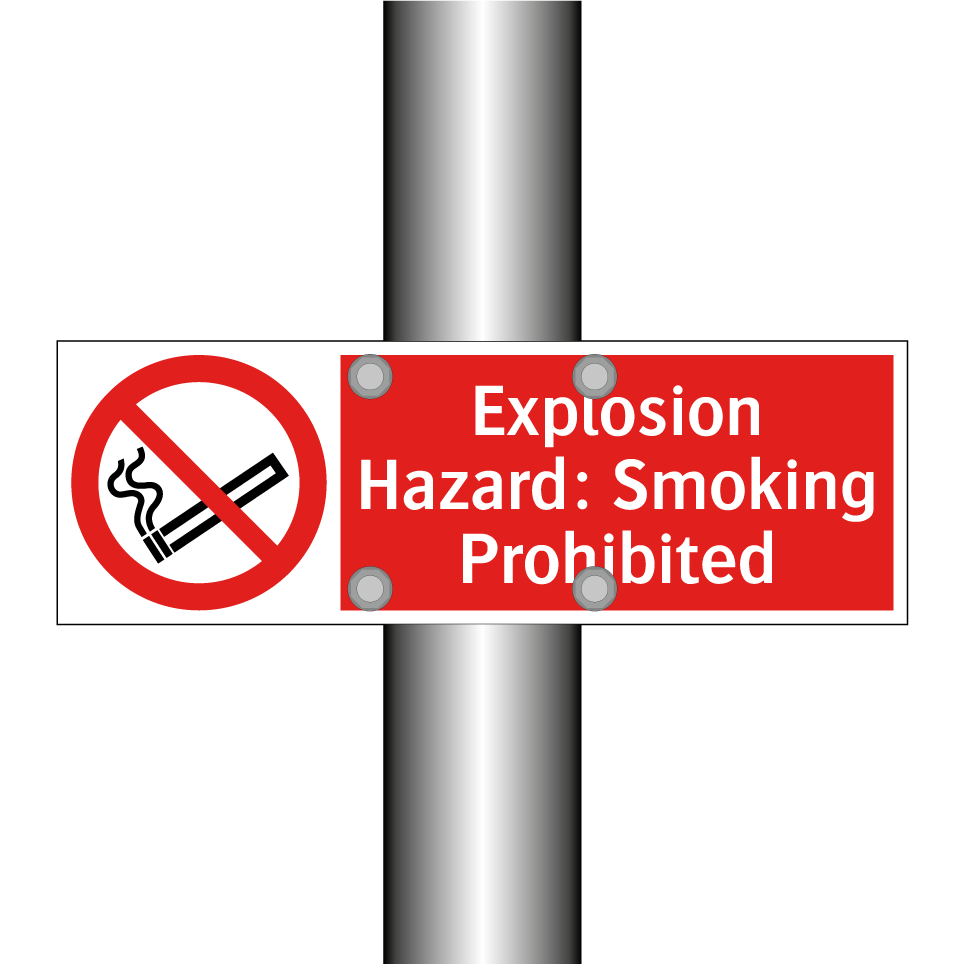 Explosion Hazard: Smoking Prohibited