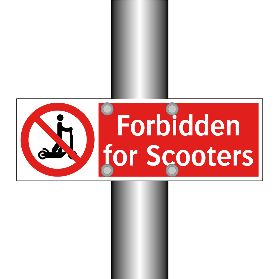 Forbidden for Scooters