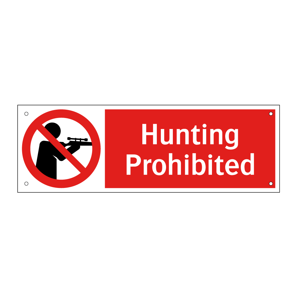 Hunting Prohibited