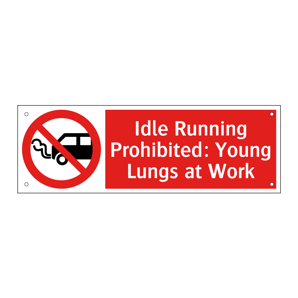 Idle Running Prohibited: Young Lungs at Work