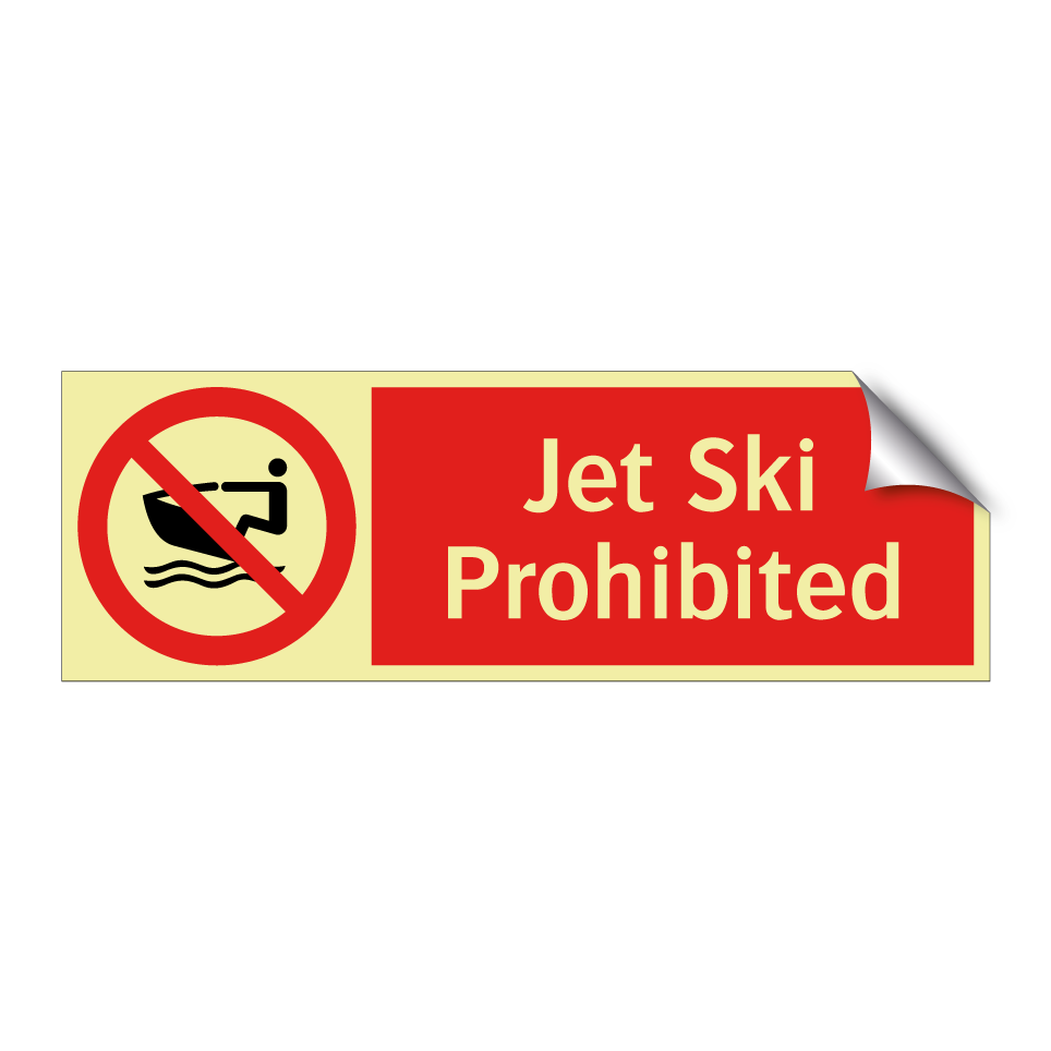 Jet Ski Prohibited