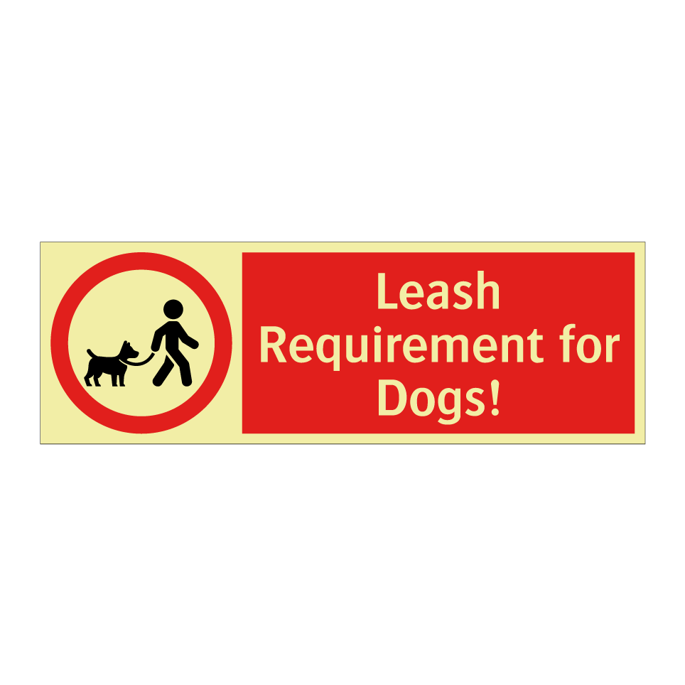 Leash Requirement for Dogs!
