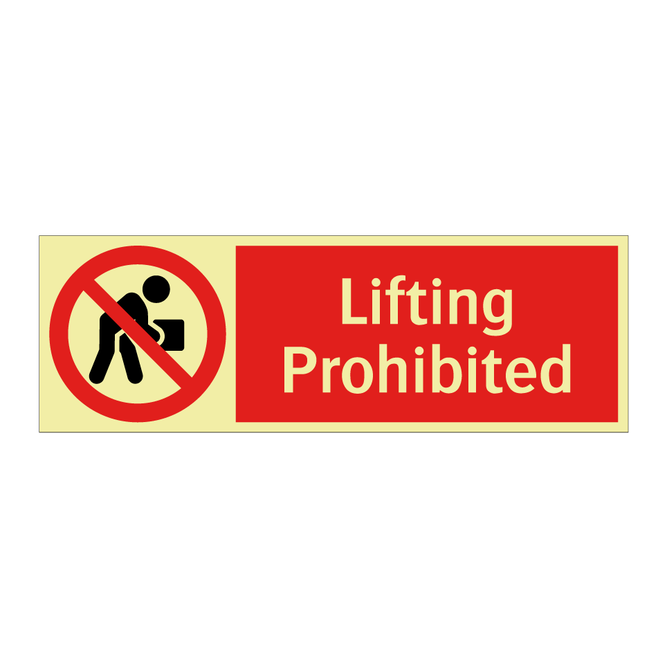 Lifting Prohibited