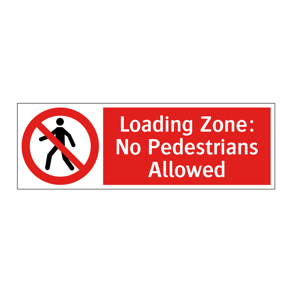 Loading Zone: No Pedestrians Allowed
