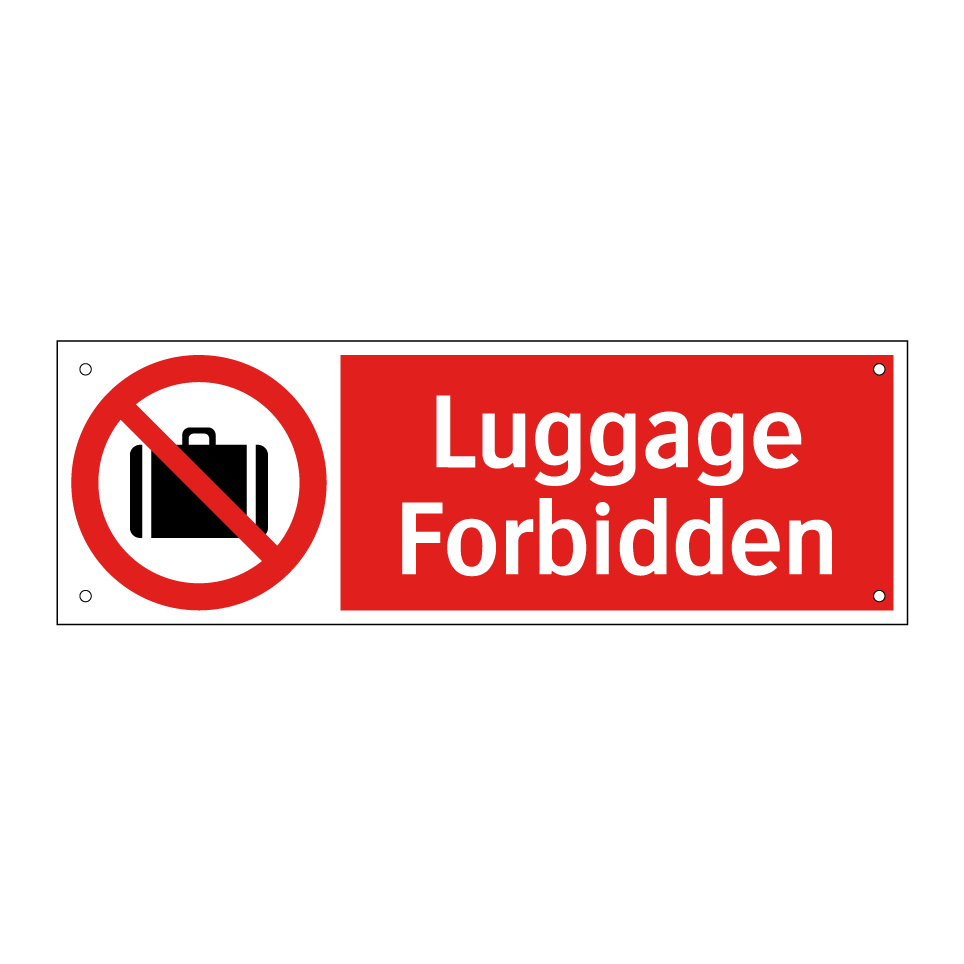 Luggage Forbidden