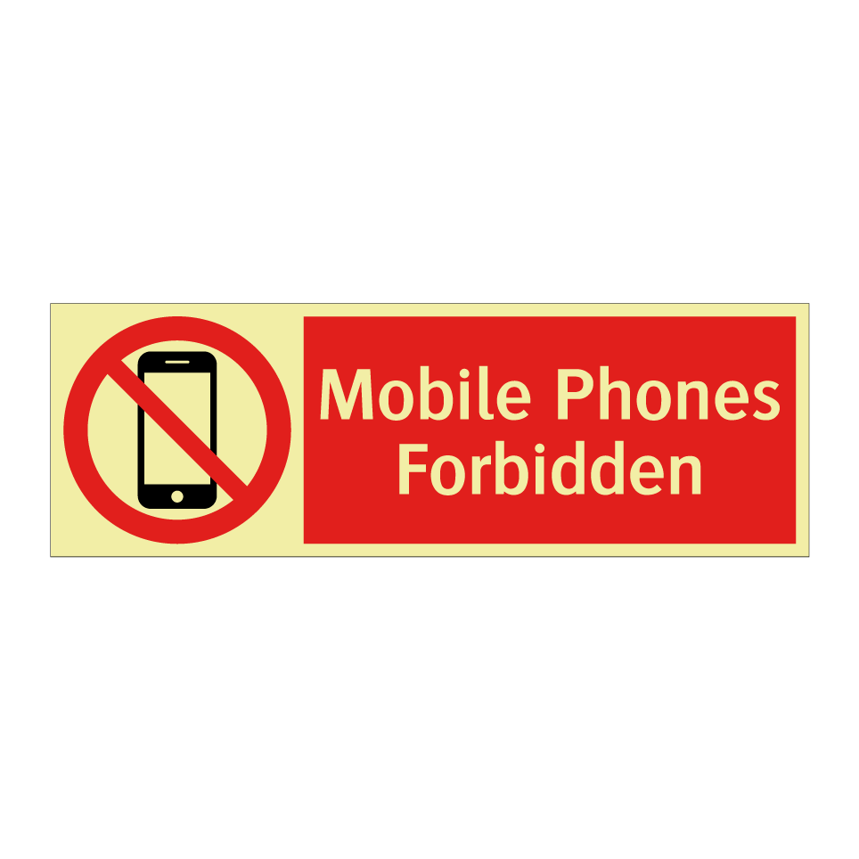 Mobile Phones Forbidden