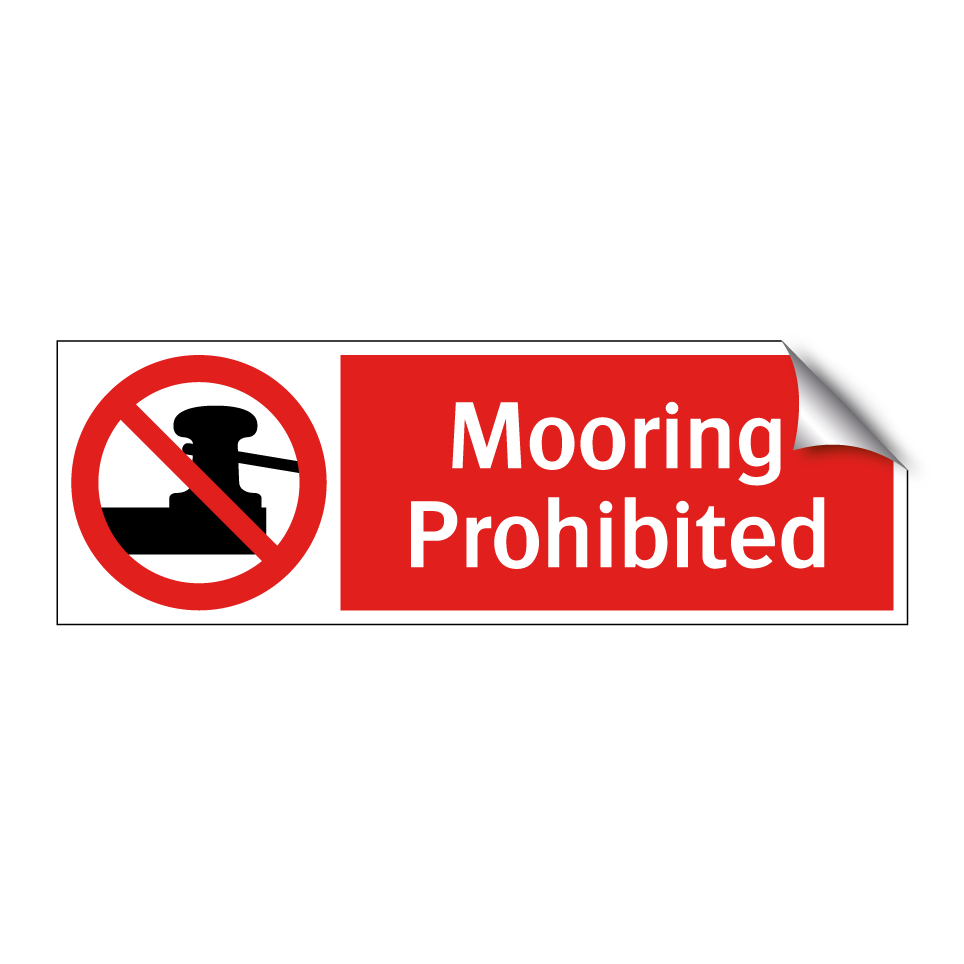 Mooring Prohibited