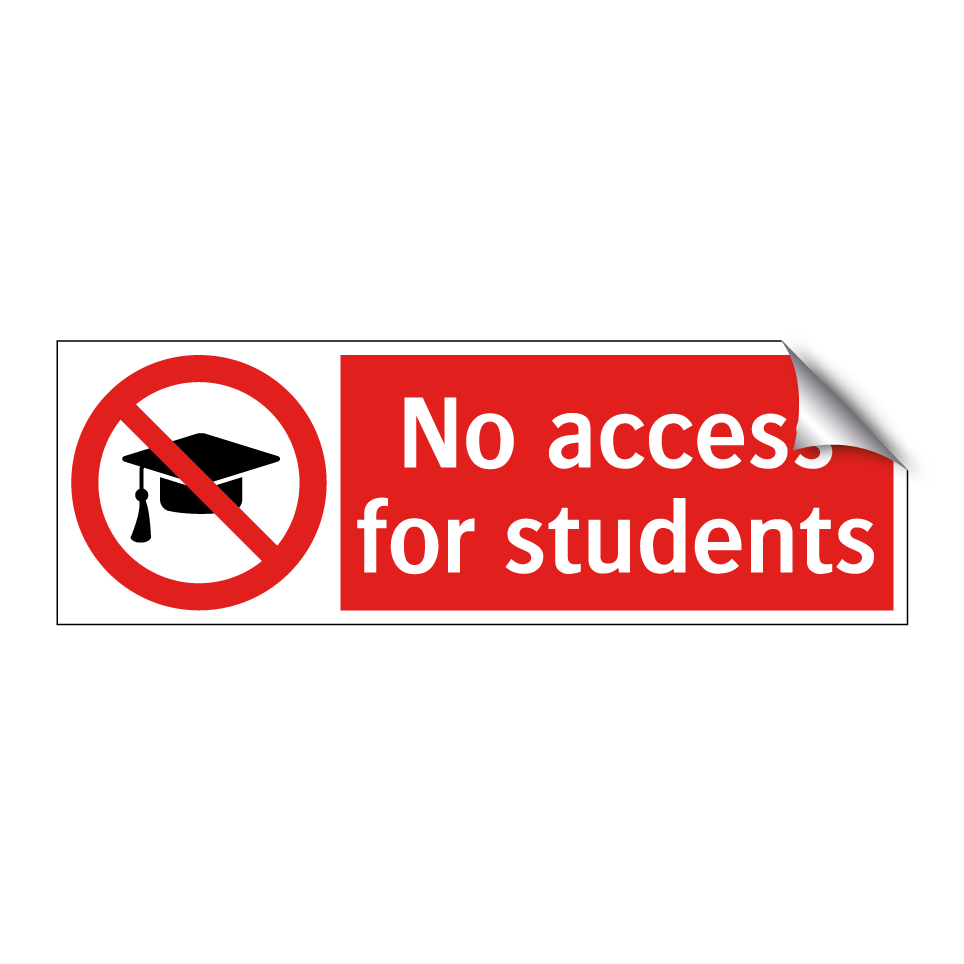 No access for students
