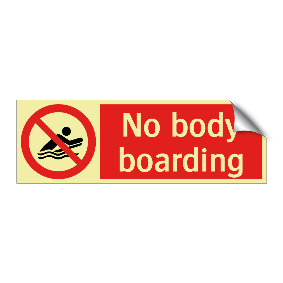 No body boarding