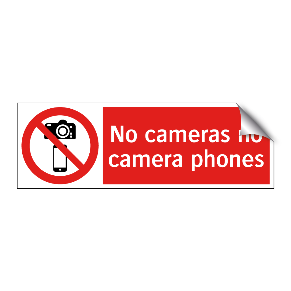 No cameras no camera phones