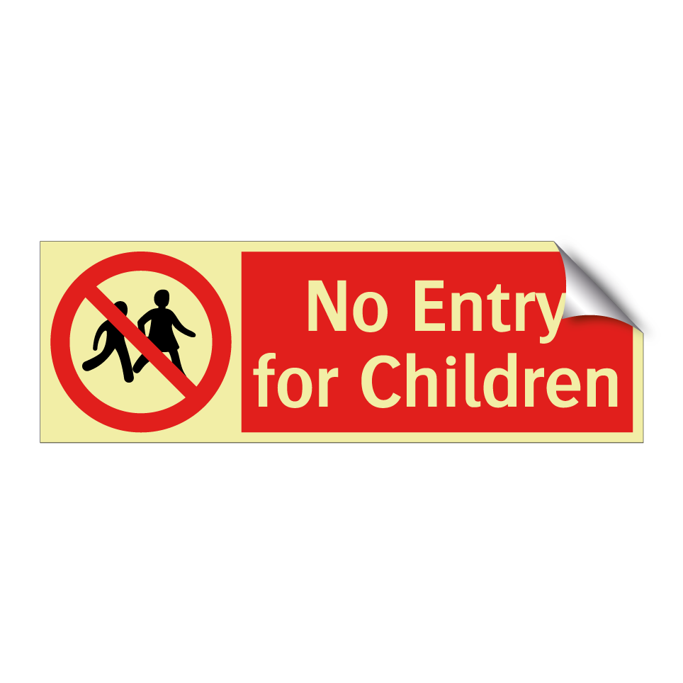 No Entry for Children