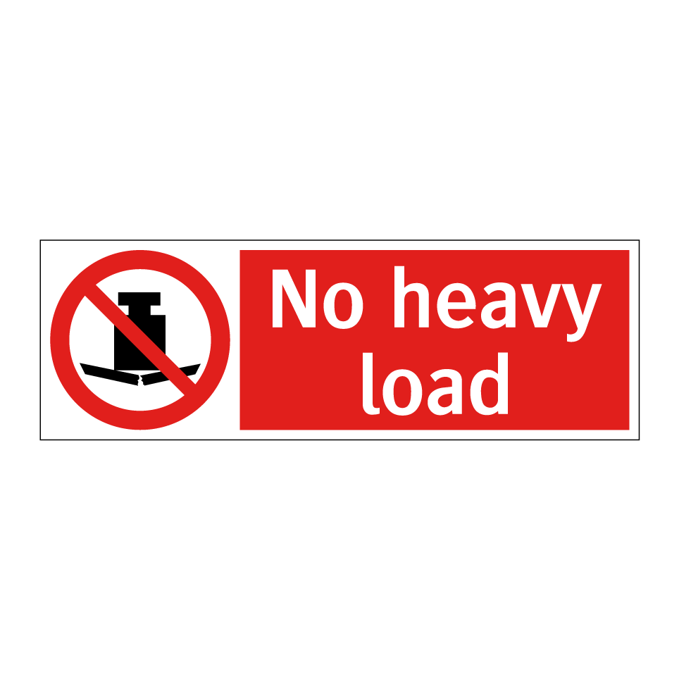 No heavy load