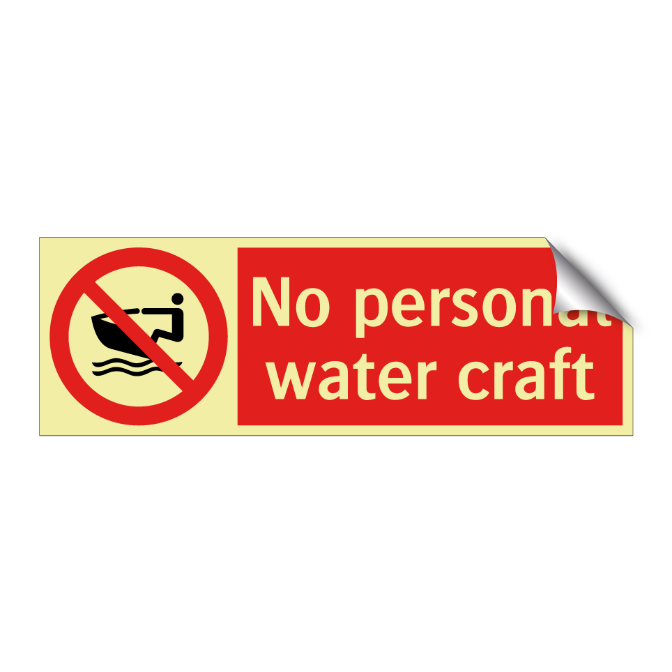 No personal water craft