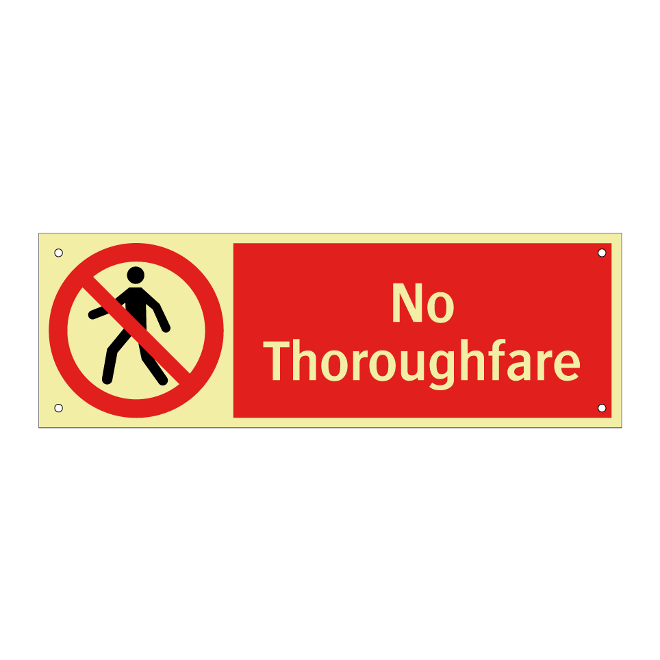 No Thoroughfare