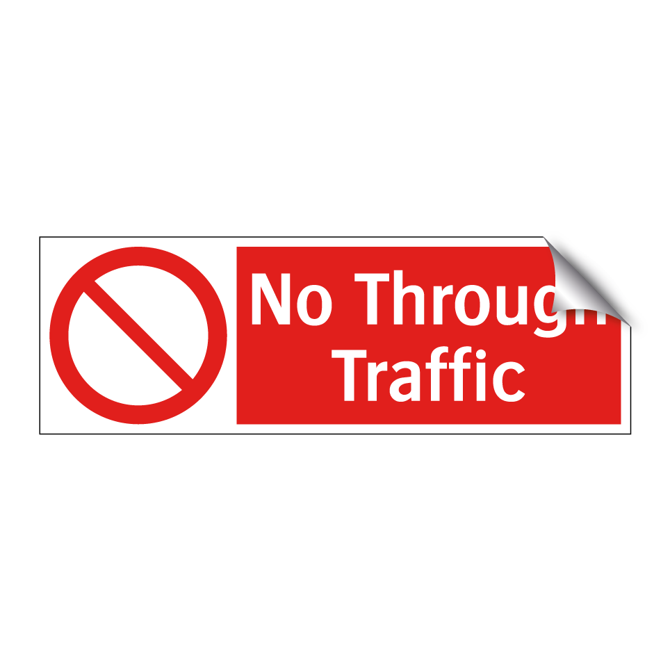 No Through Traffic