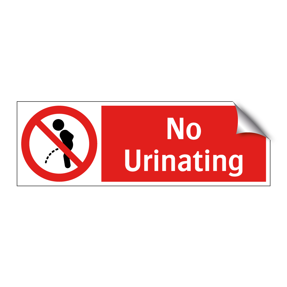 No Urinating