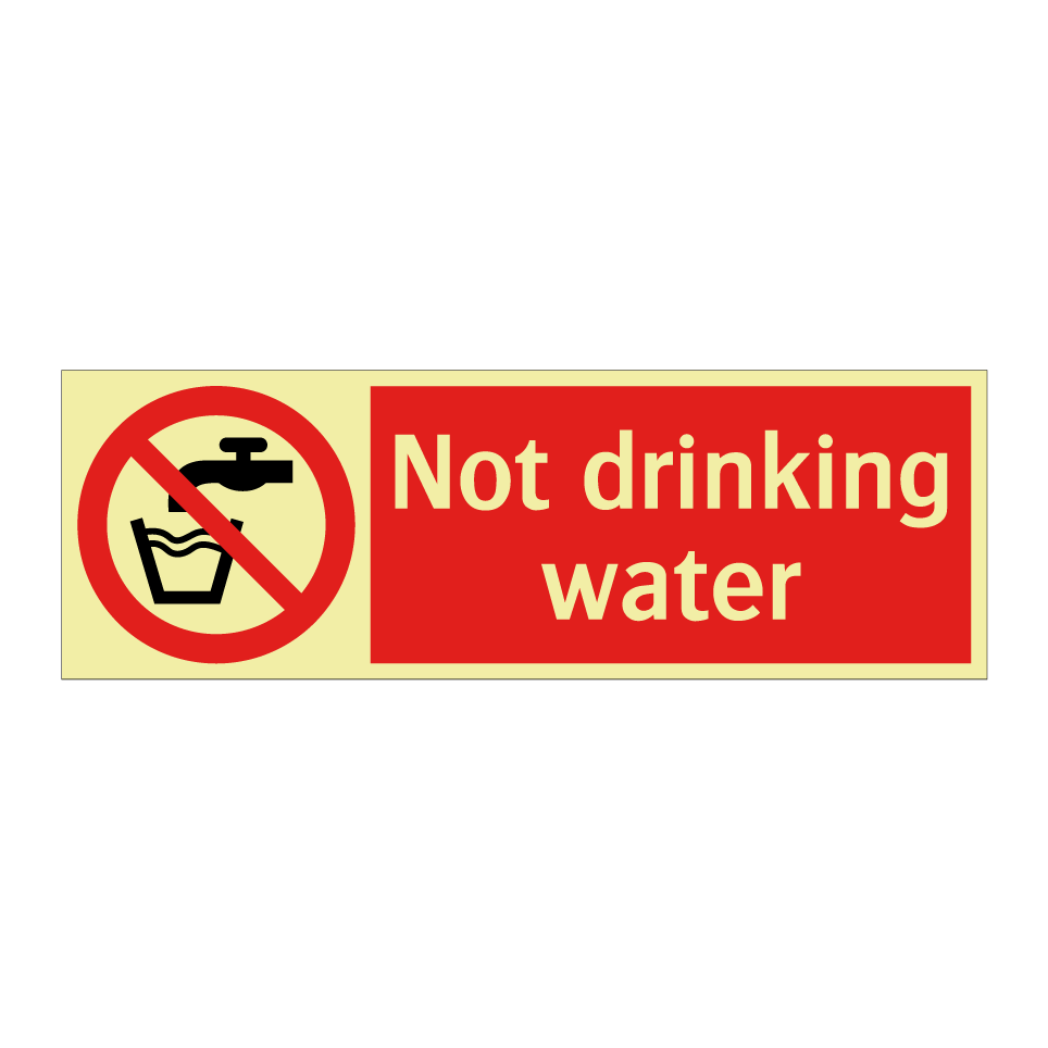 Not drinking water