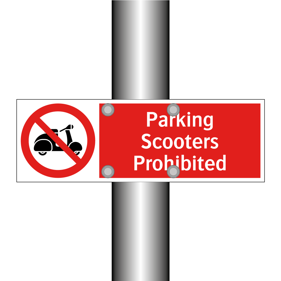 Parking Scooters Prohibited