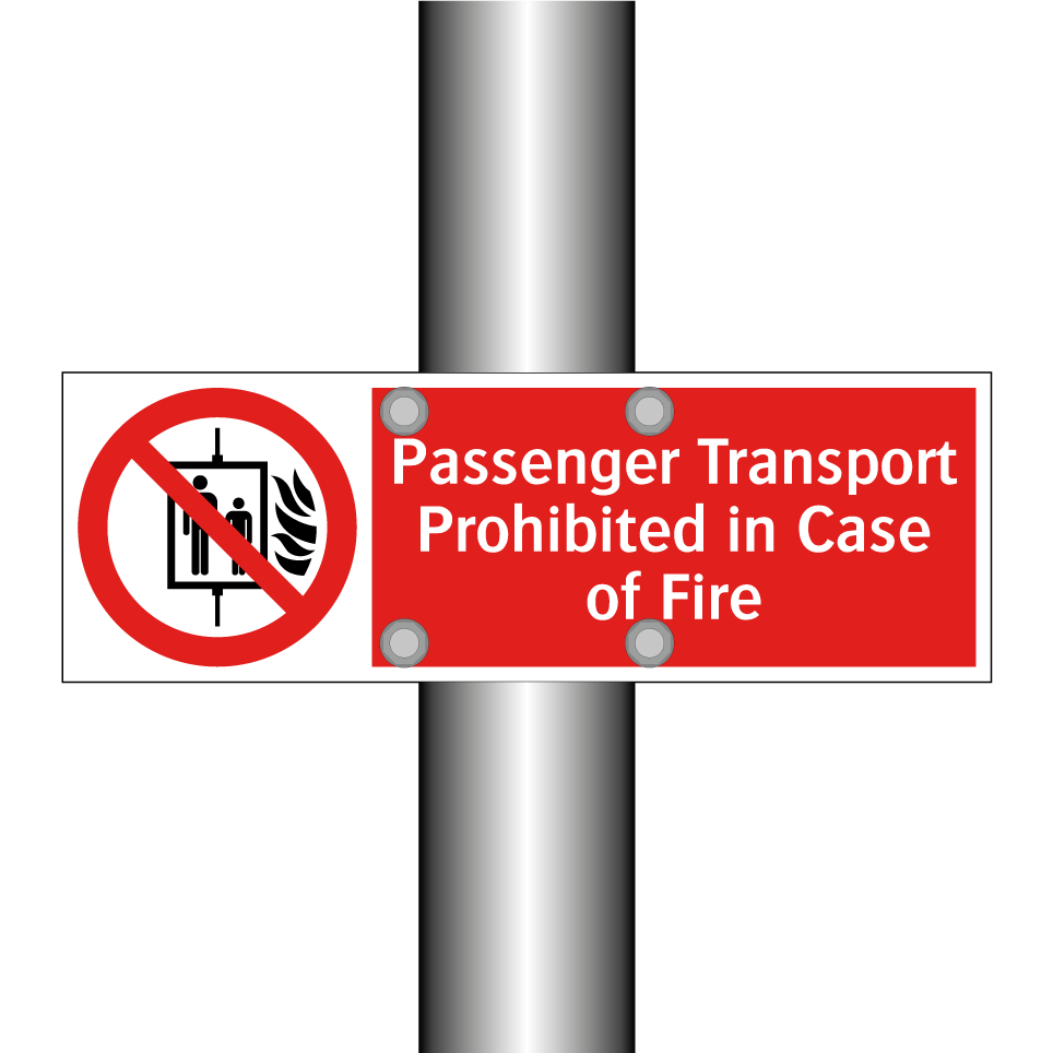 Passenger Transport Prohibited in Case of Fire