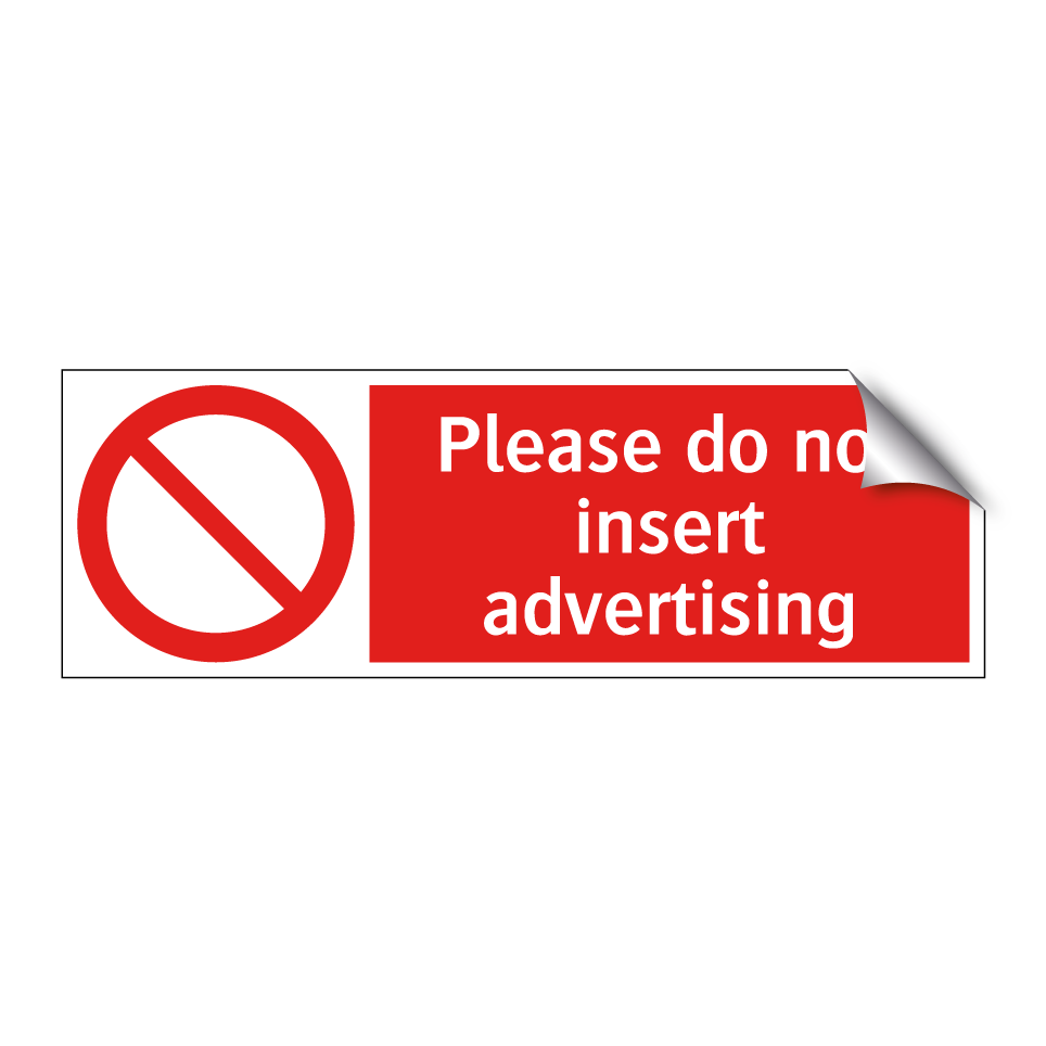 Please do not insert advertising