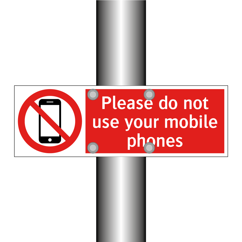 Please do not use your mobile phones