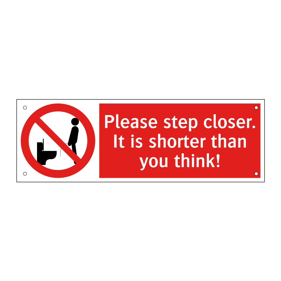 Please step closer. It is shorter than you think!