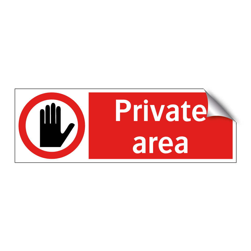 Private area