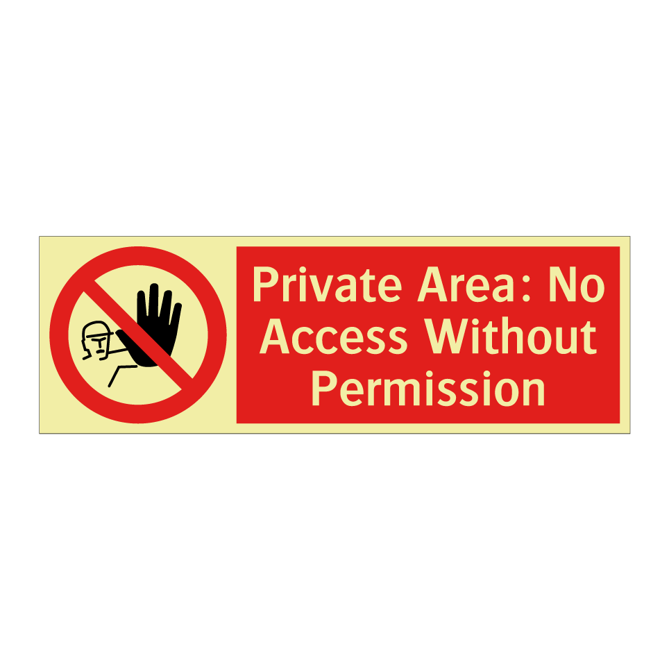 Private Area: No Access Without Permission