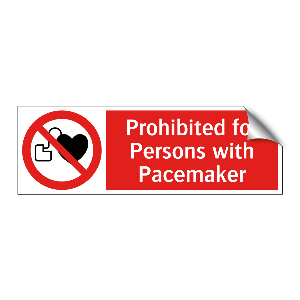 Prohibited for Persons with Pacemaker