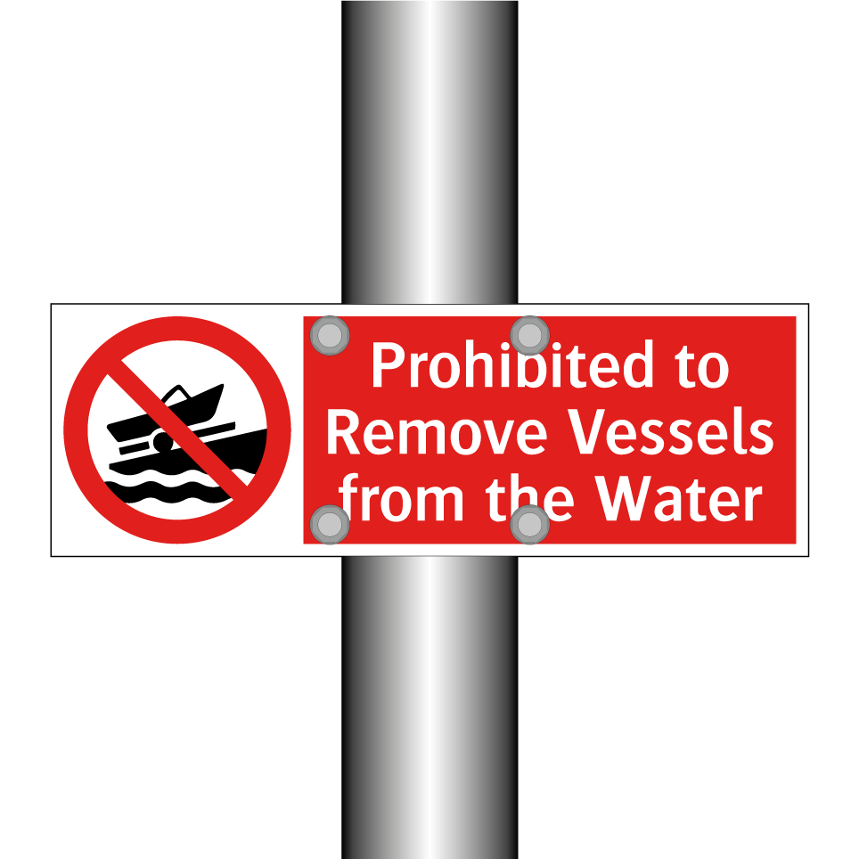 Prohibited to Remove Vessels from the Water