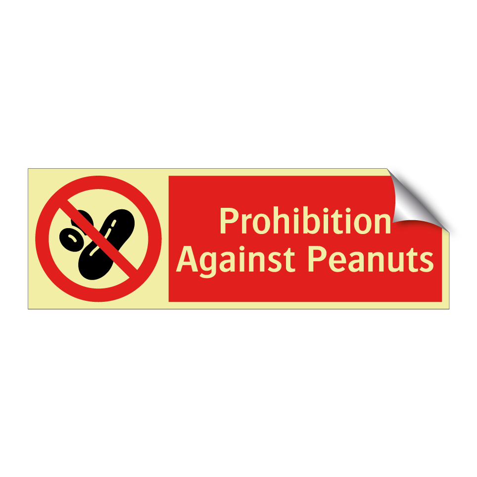 Prohibition Against Peanuts