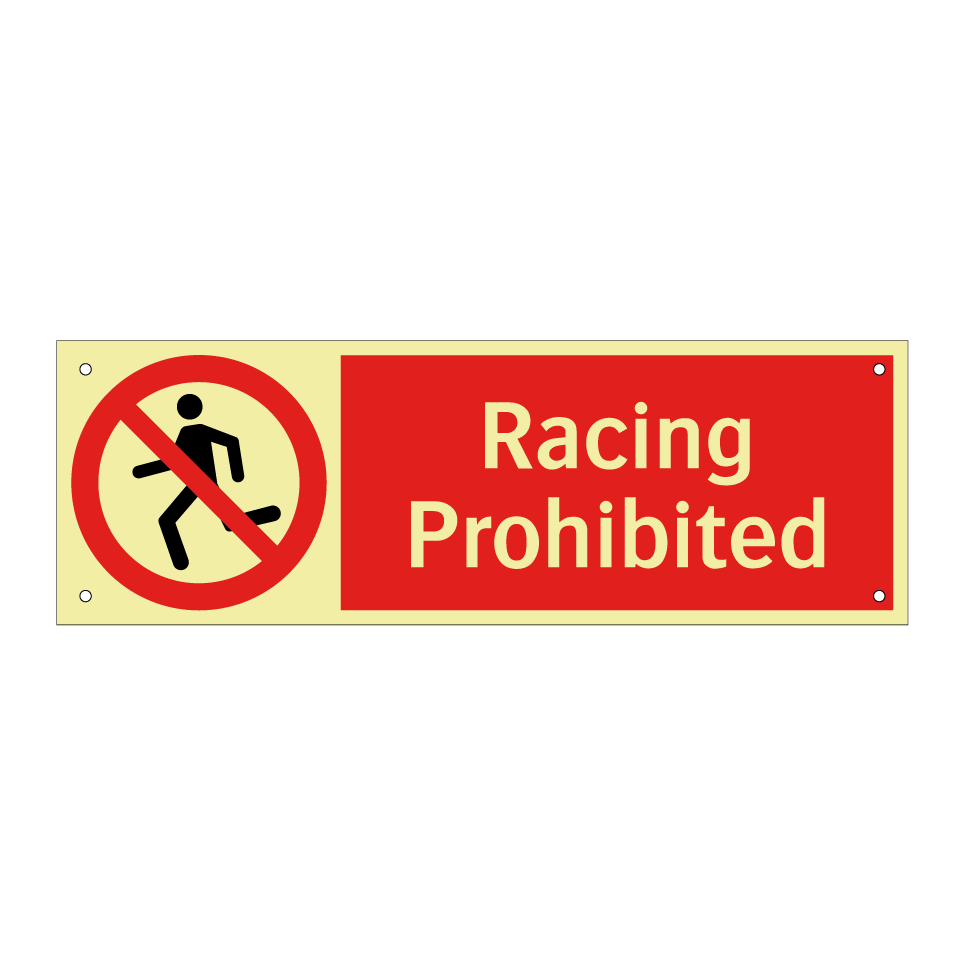 Racing Prohibited