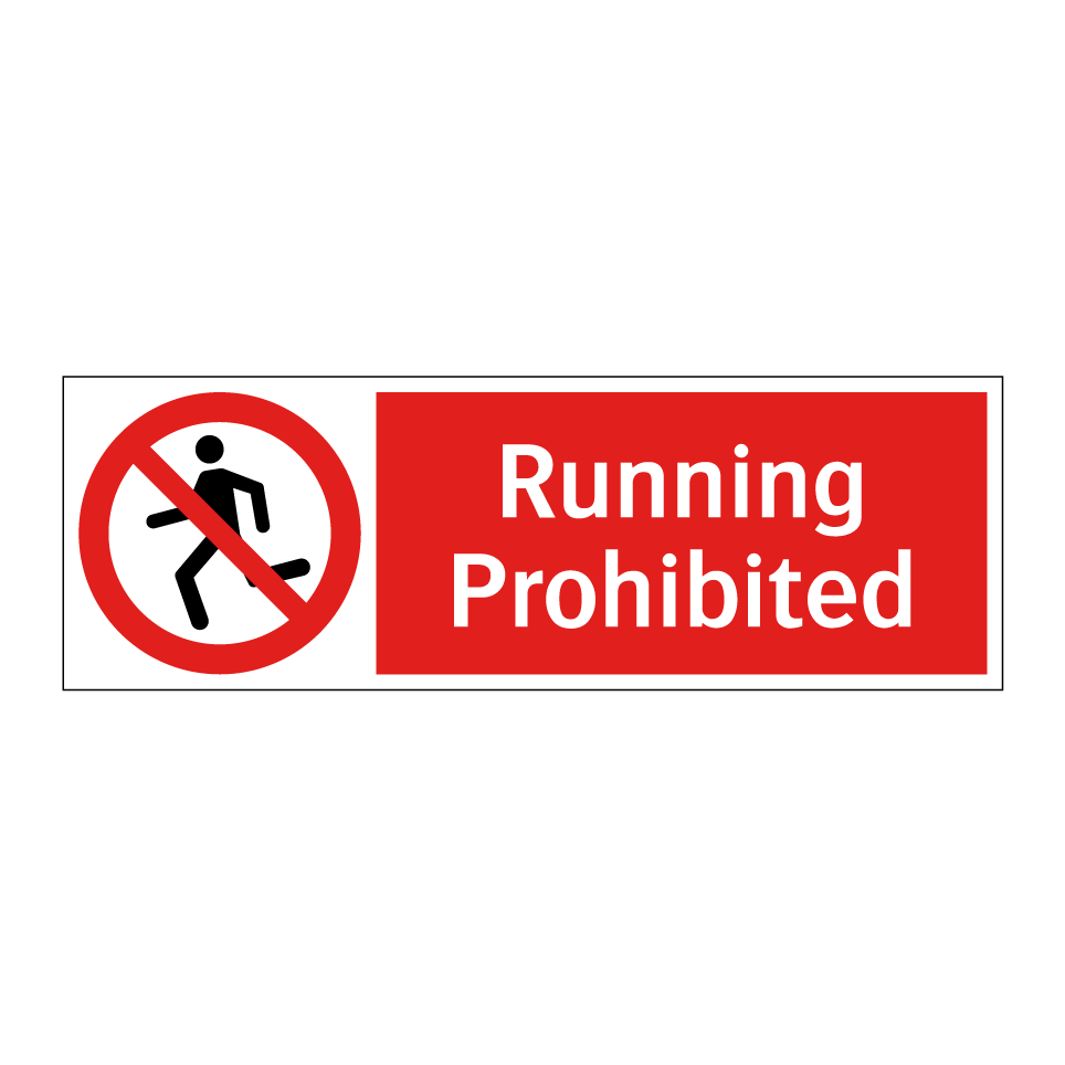 Running Prohibited