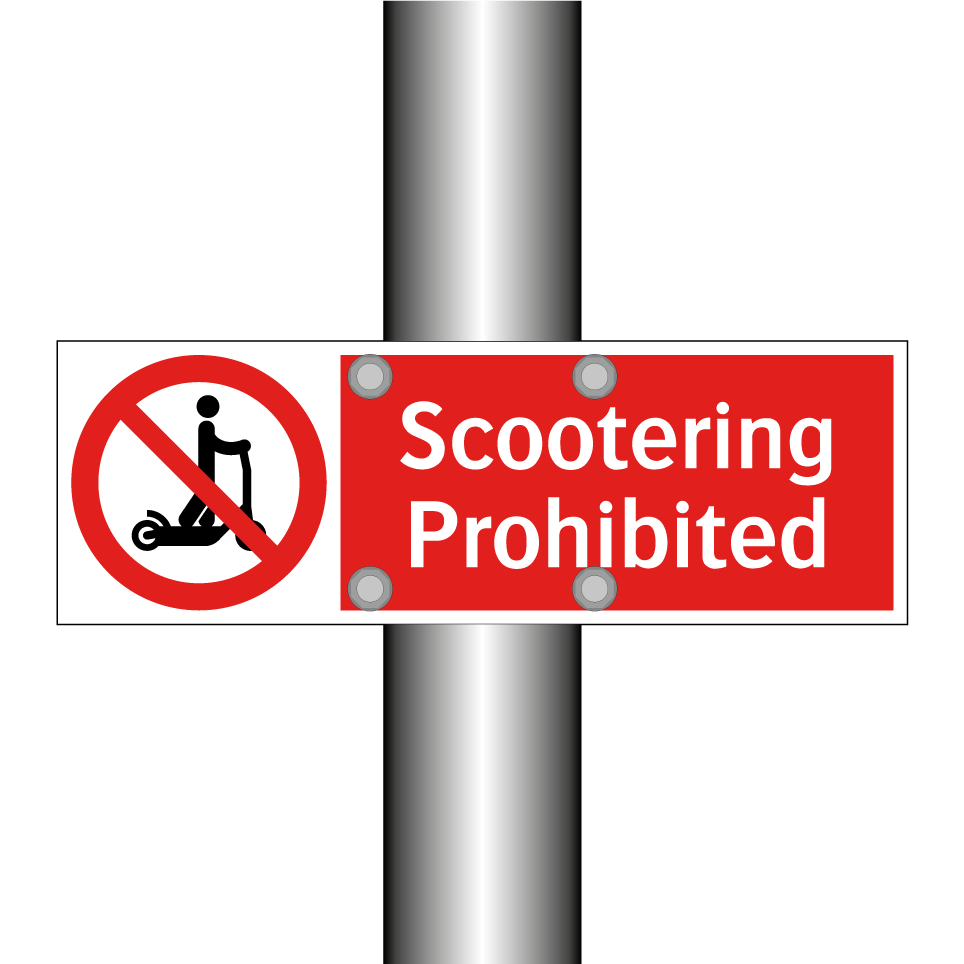 Scootering Prohibited