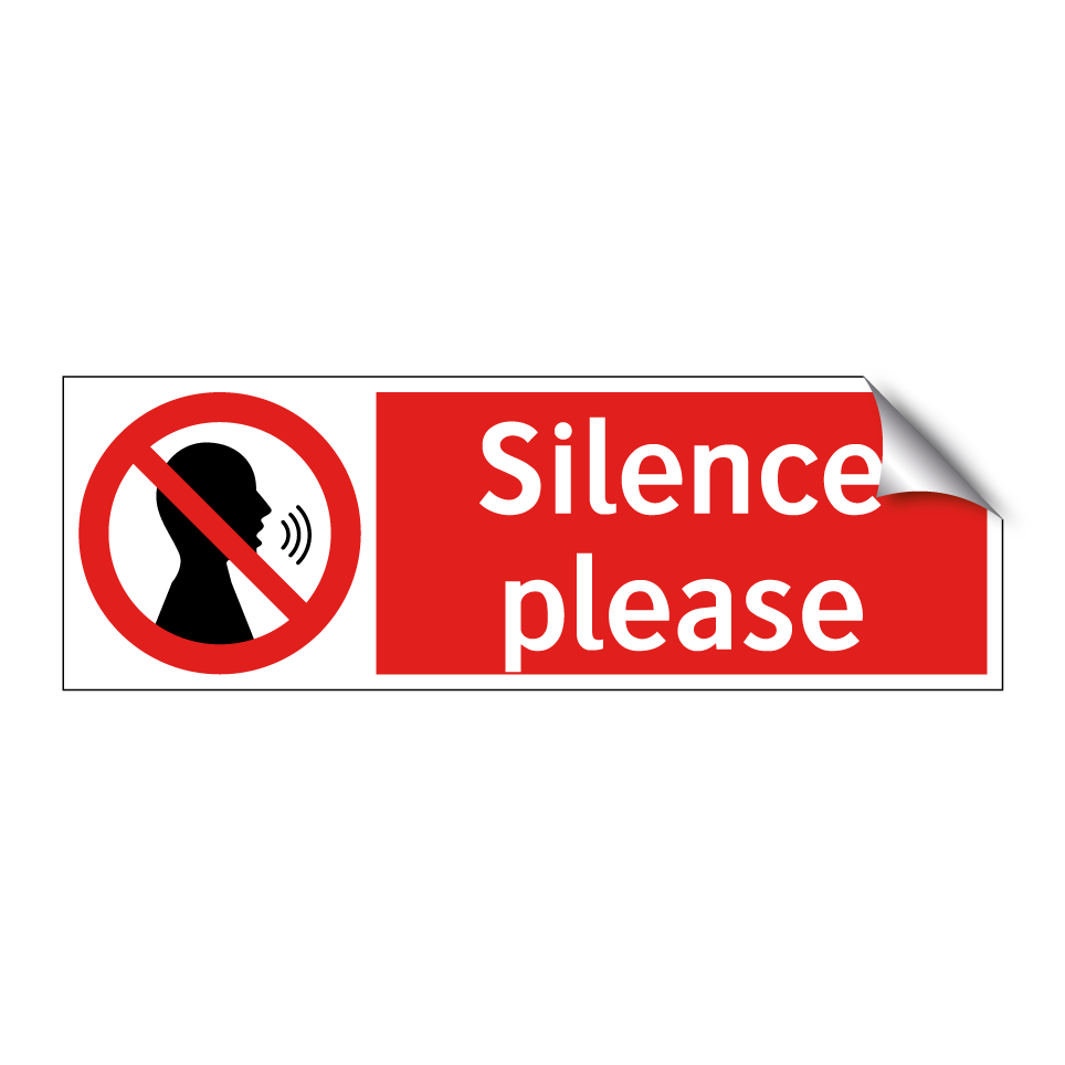 Silence please