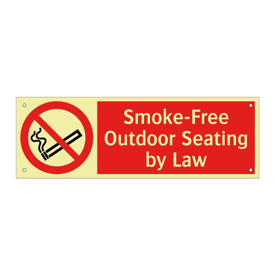 Smoke-Free Outdoor Seating by Law